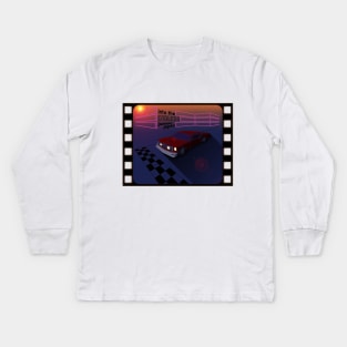 Into The Endless Summer Nights (Ford Mustang '69) Kids Long Sleeve T-Shirt
